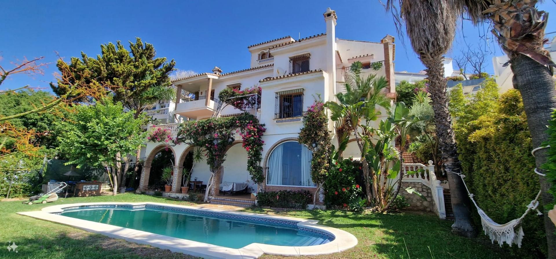 Jardí de Casa o xalet en venda en Málaga Capital amb Terrassa, Piscina i Balcó