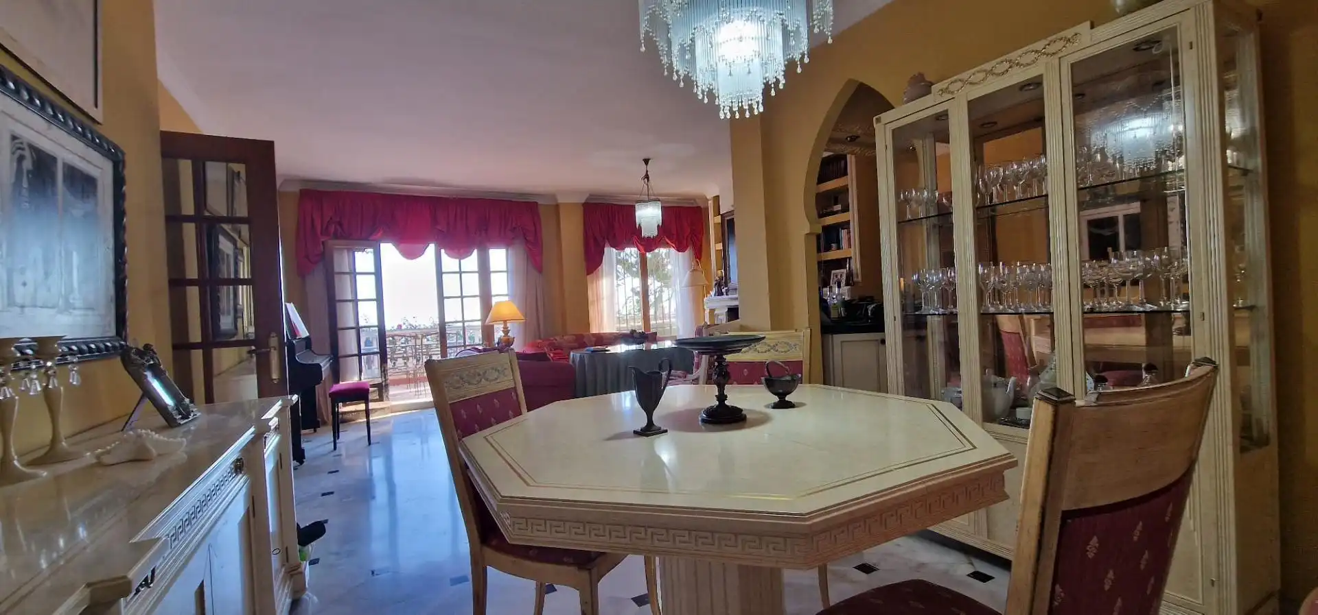 Comedor de Casa o chalet en venta en Málaga Capital con Terraza, Piscina y Balcón