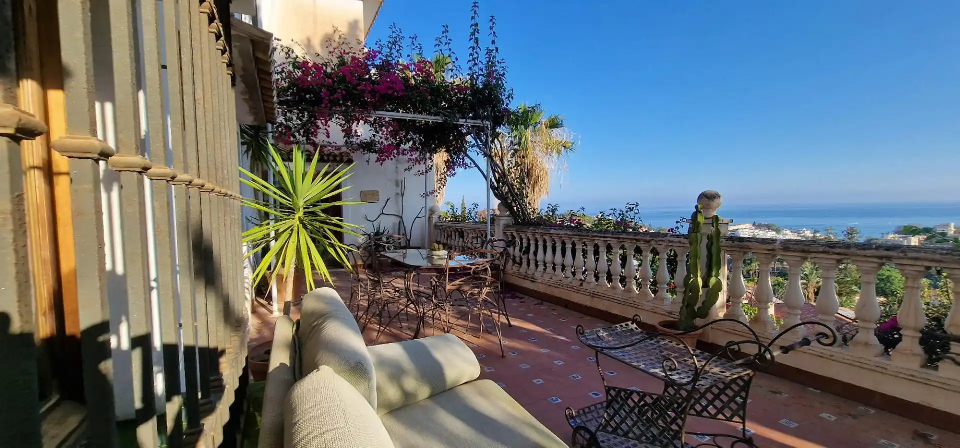 Terraza de Casa o chalet en venta en Málaga Capital con Terraza, Piscina y Balcón