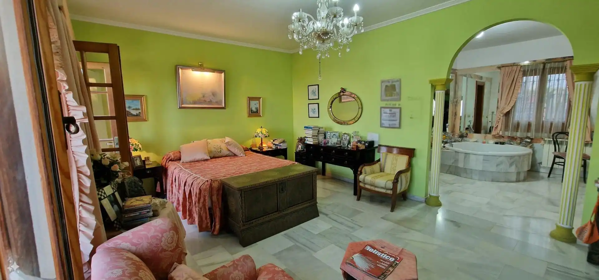 Habitación de Casa o chalet en venta en Málaga Capital con Terraza, Piscina y Balcón