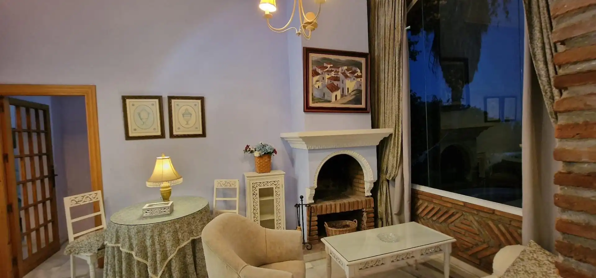 Sala de estar de Casa o chalet en venta en Málaga Capital con Terraza, Piscina y Balcón