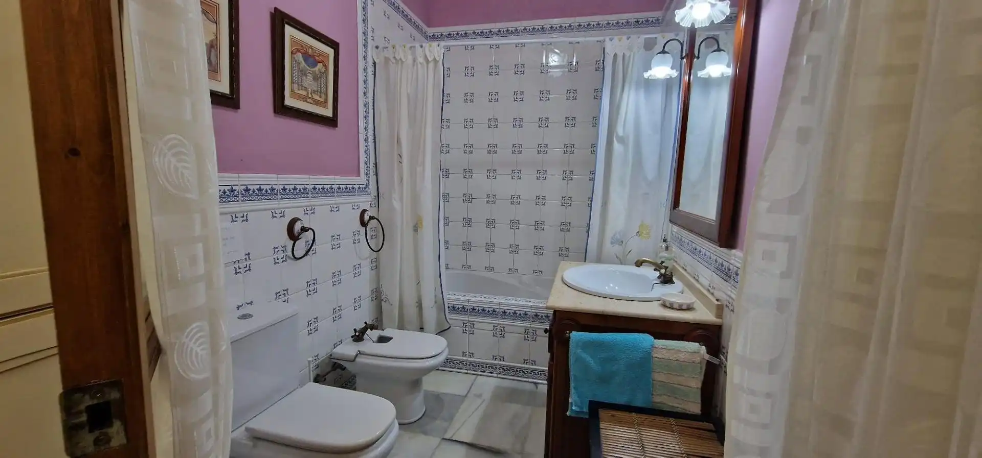 Baño de Casa o chalet en venta en Málaga Capital con Terraza, Piscina y Balcón