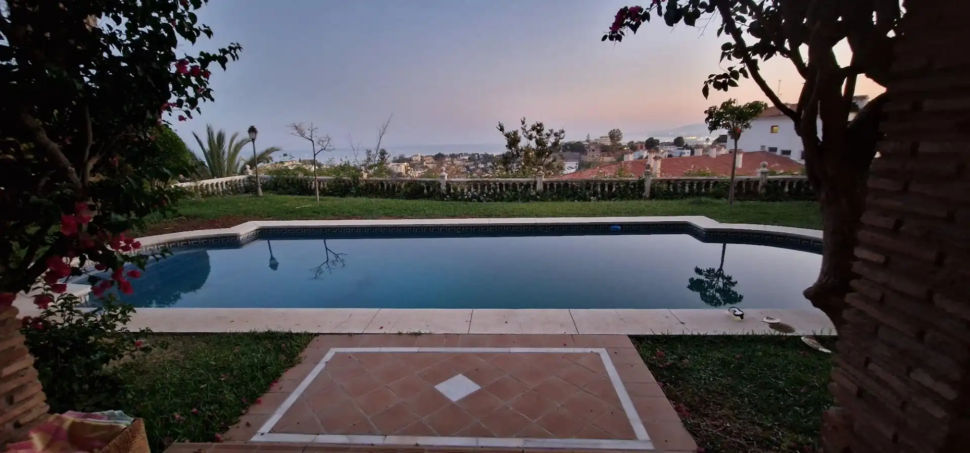 Piscina de Casa o chalet en venta en Málaga Capital con Terraza, Piscina y Balcón