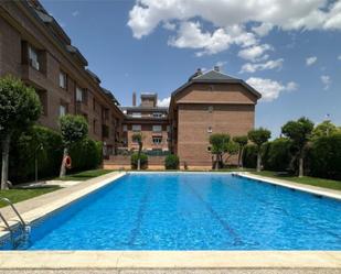 Swimming pool of Flat for sale in Valladolid Capital  with Heating, Parquet flooring and Swimming Pool