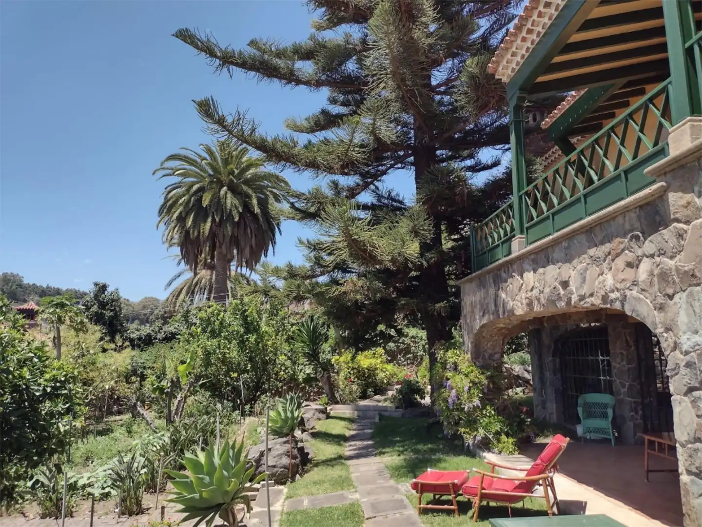 Garden of Houses for sale in Santa Brígida  with Private garden, Terrace and Storage room