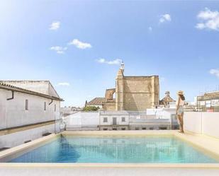 Exterior view of Flat for sale in Jerez de la Frontera  with Terrace and Swimming Pool