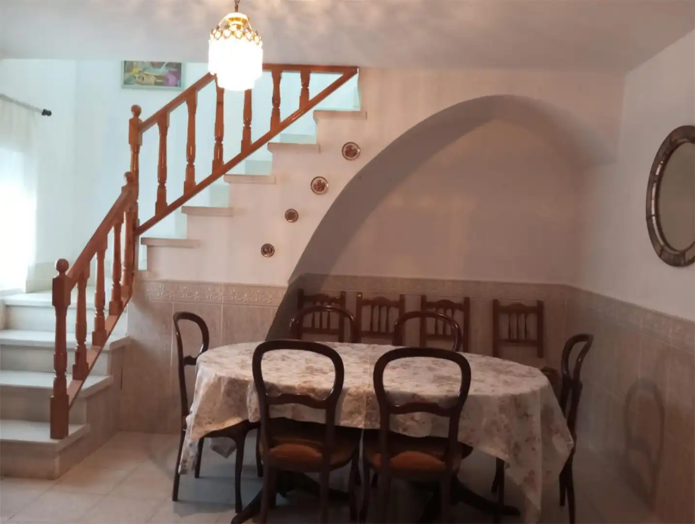 Esszimmer von Wohnung zum Verkauf in Calzadilla mit Terrasse, Möbliert und Ofen