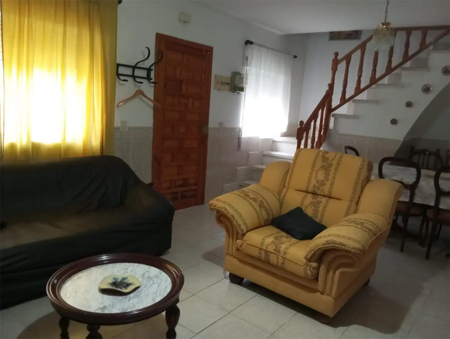 Wohnzimmer von Wohnung zum Verkauf in Calzadilla mit Terrasse, Möbliert und Ofen