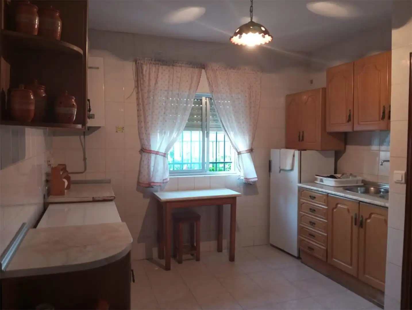 Küche von Wohnung zum Verkauf in Calzadilla mit Terrasse, Möbliert und Ofen