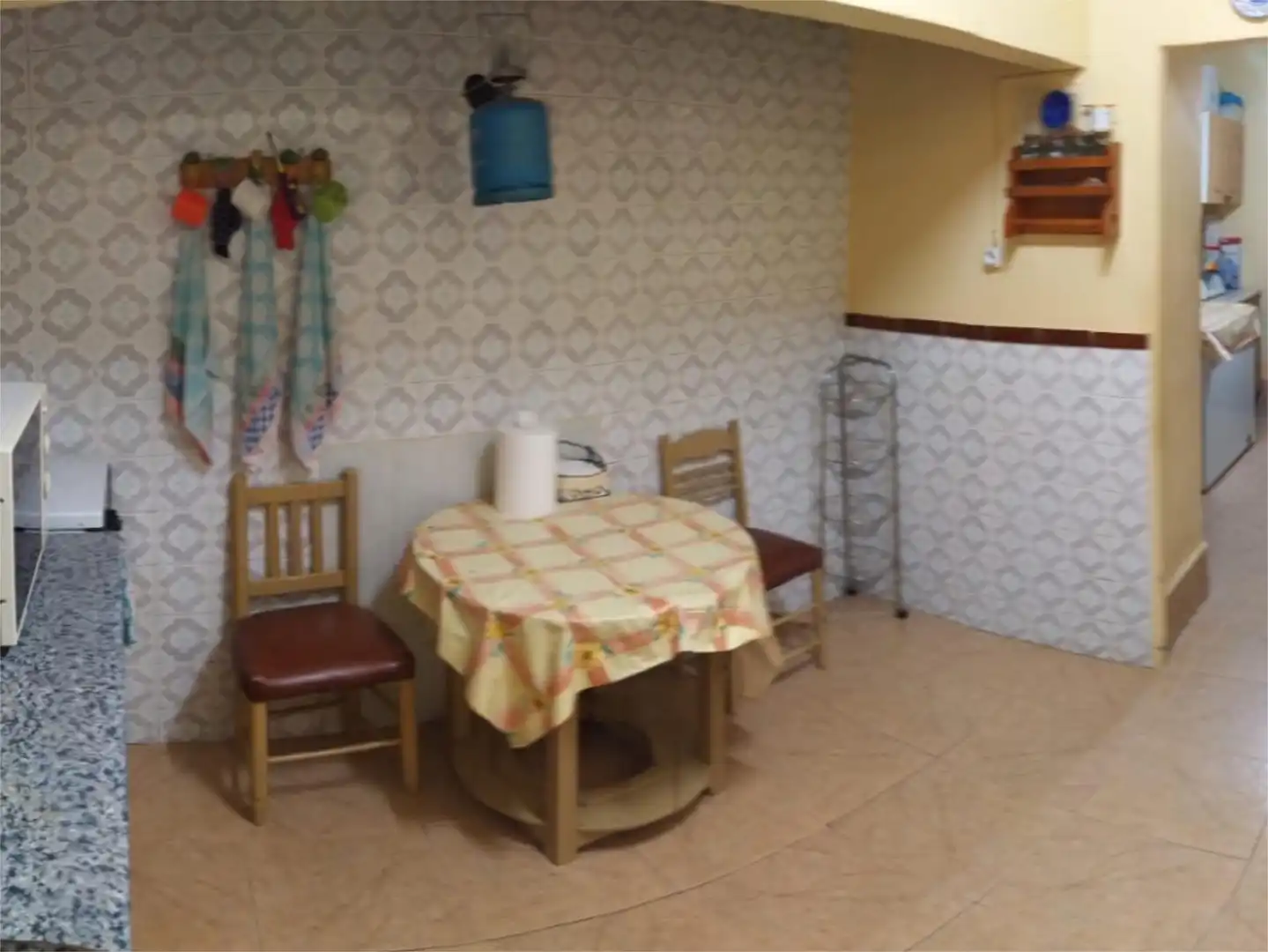 Cocina de Planta baja en venta en Navalvillar de Pela con Aire acondicionado y Amueblado