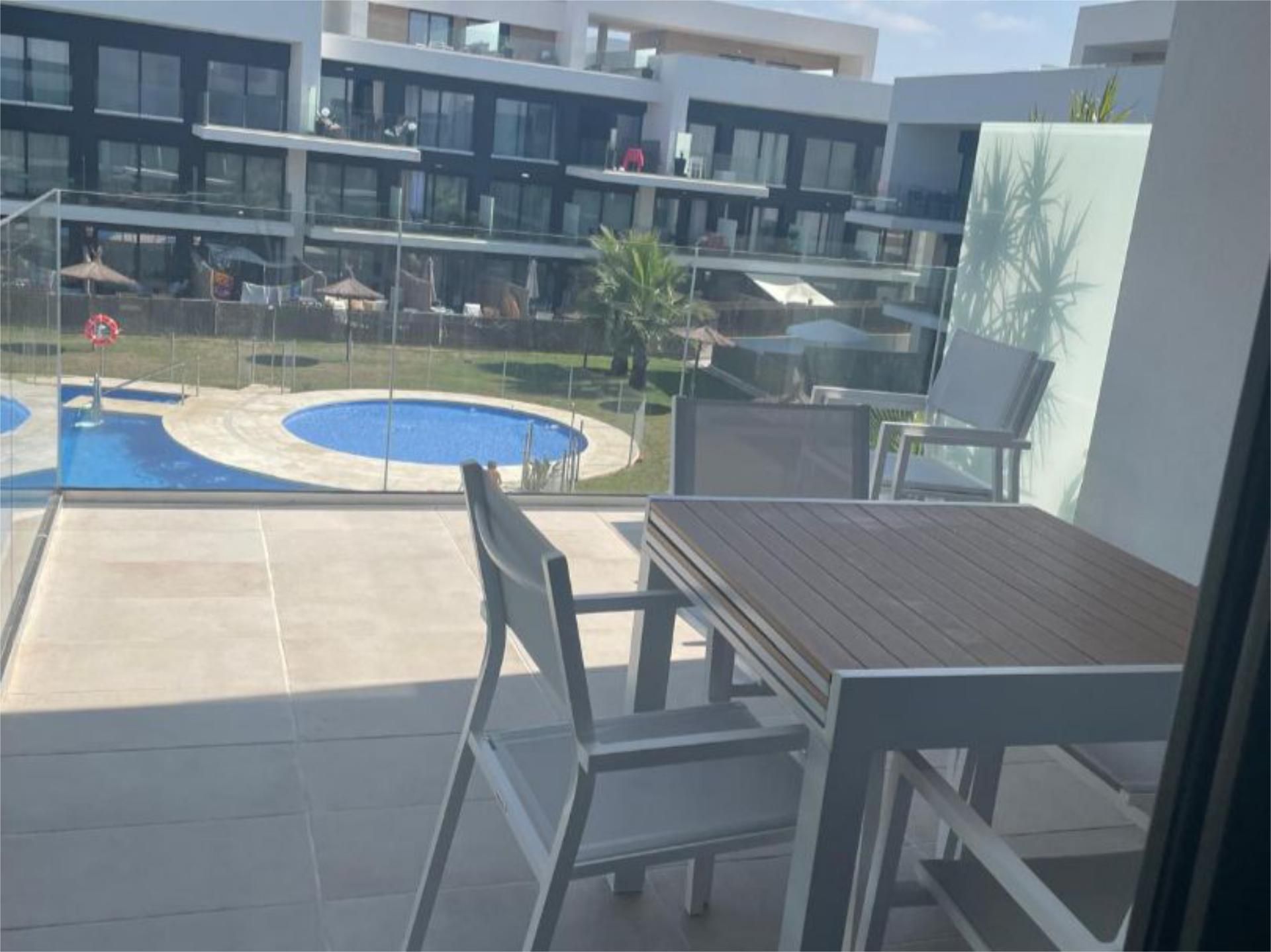 Terrace of Flat to rent in Zahara de los Atunes  with Air Conditioner, Heating and Swimming Pool