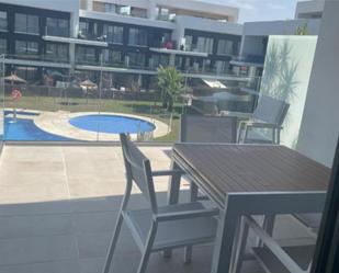 Terrace of Flat to rent in Zahara de los Atunes  with Air Conditioner, Swimming Pool and Balcony