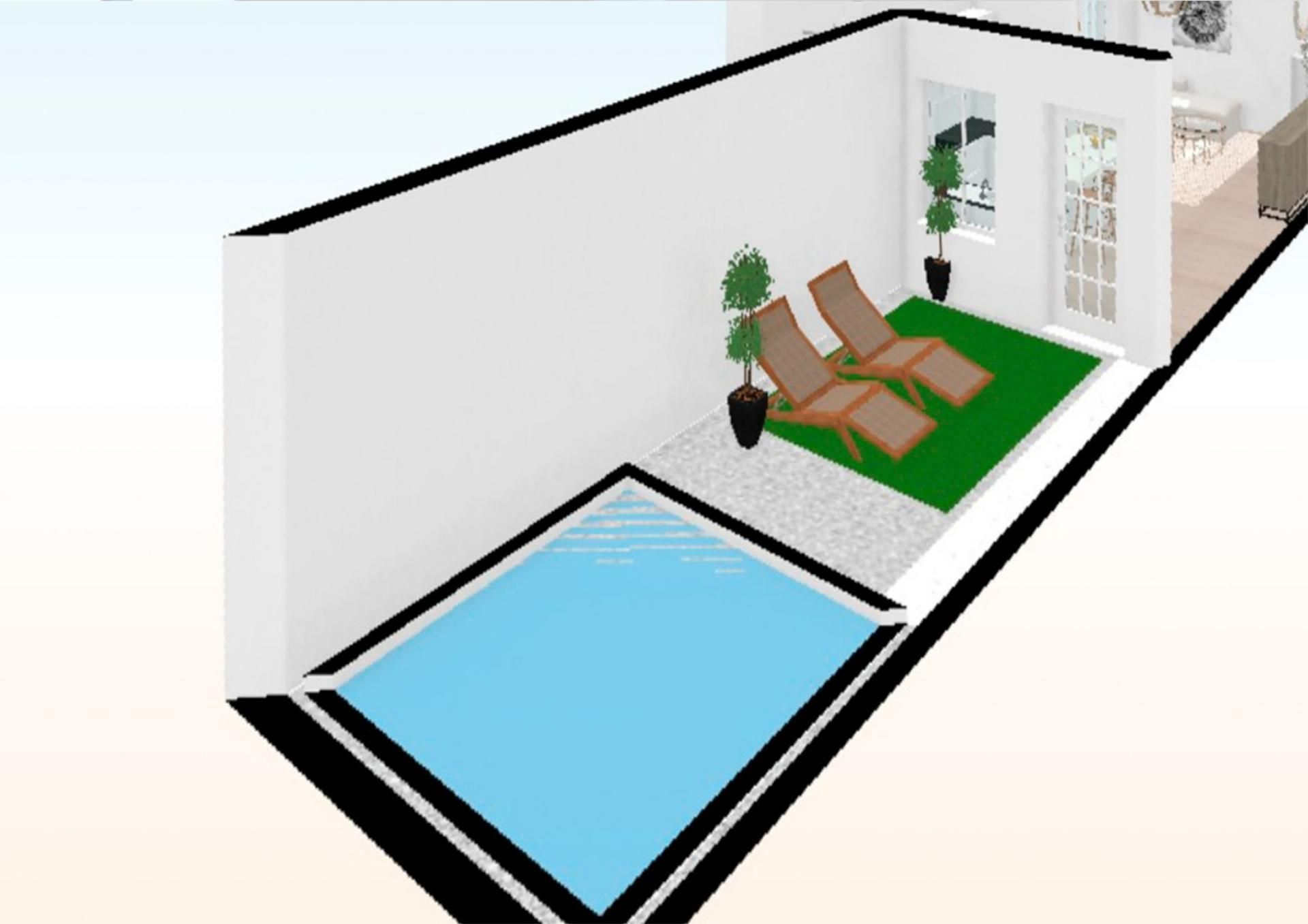 Swimming pool of Flat for sale in Jódar  with Heating, Private garden and Swimming Pool
