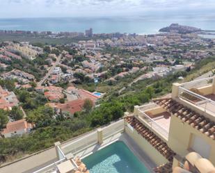 Vista exterior de Pis de lloguer en Peñíscola / Peníscola amb Aire condicionat, Terrassa i Piscina