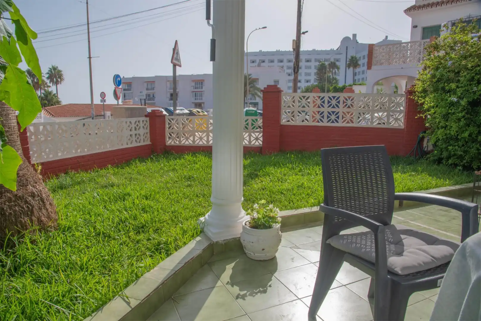 Terrassa de Casa o xalet de lloguer en Nerja amb Aire condicionat, Calefacció i Jardí privat