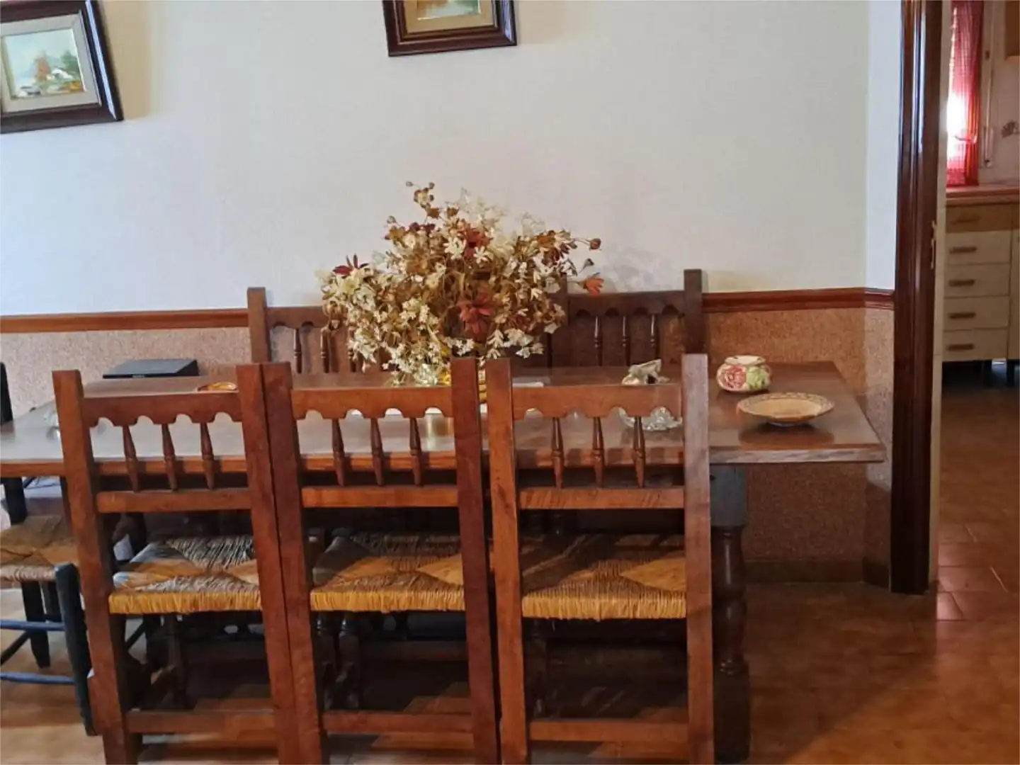 Dining room of Houses for sale in Madrigal de la Vera  with Private garden, Terrace and Storage room