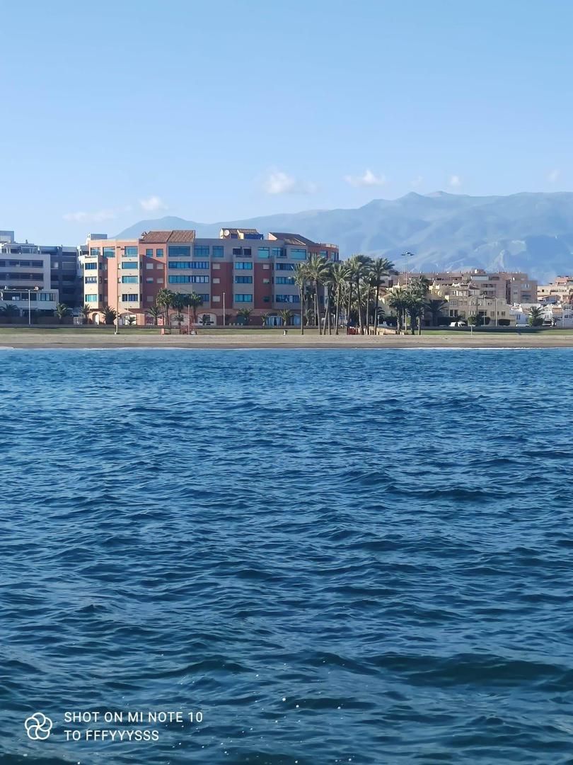Exterior view of Flat for sale in Roquetas de Mar  with Storage room, Furnished and Oven