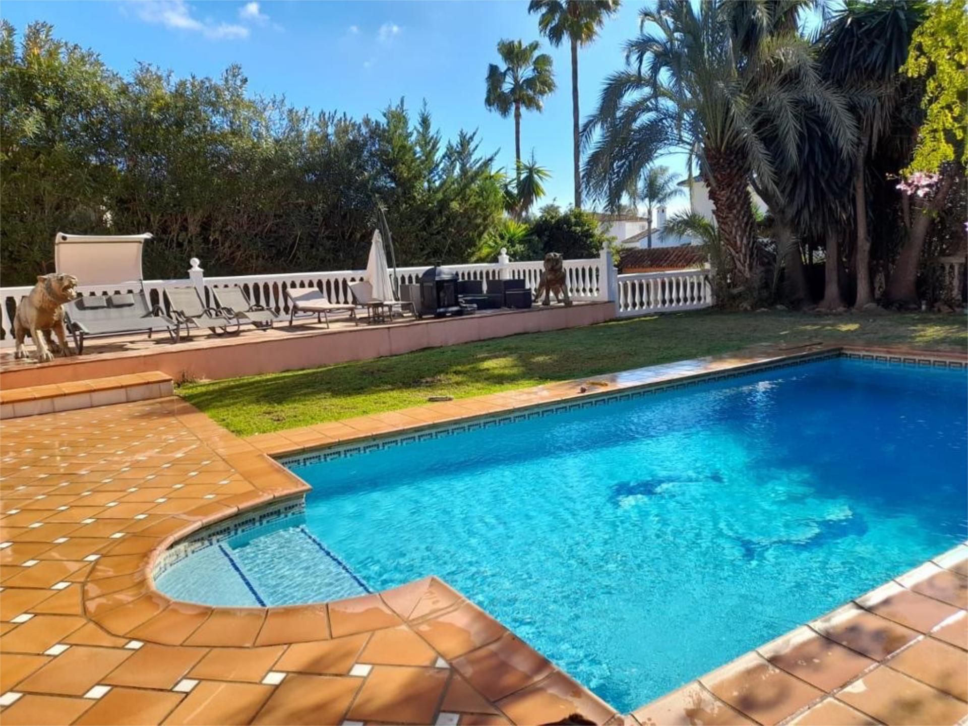 Piscina de Casa o xalet en venda en Marbella amb Terrassa i Piscina