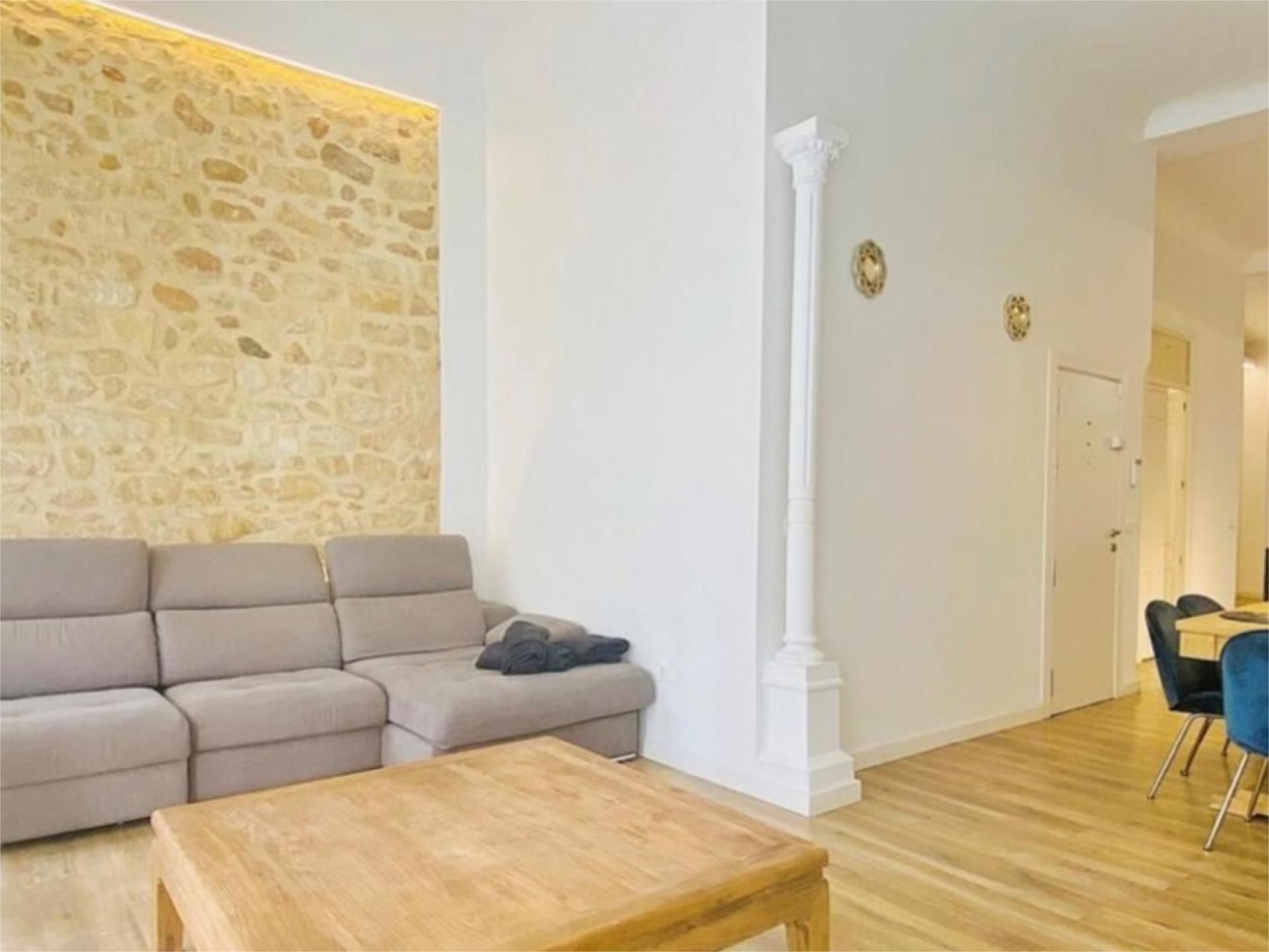 Living room of Flat to rent in Alicante / Alacant  with Air Conditioner, Heating and Parquet flooring