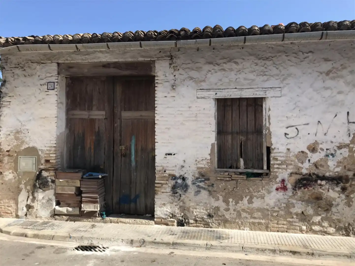 Vista exterior de Casa adosada en venta en Miramar
