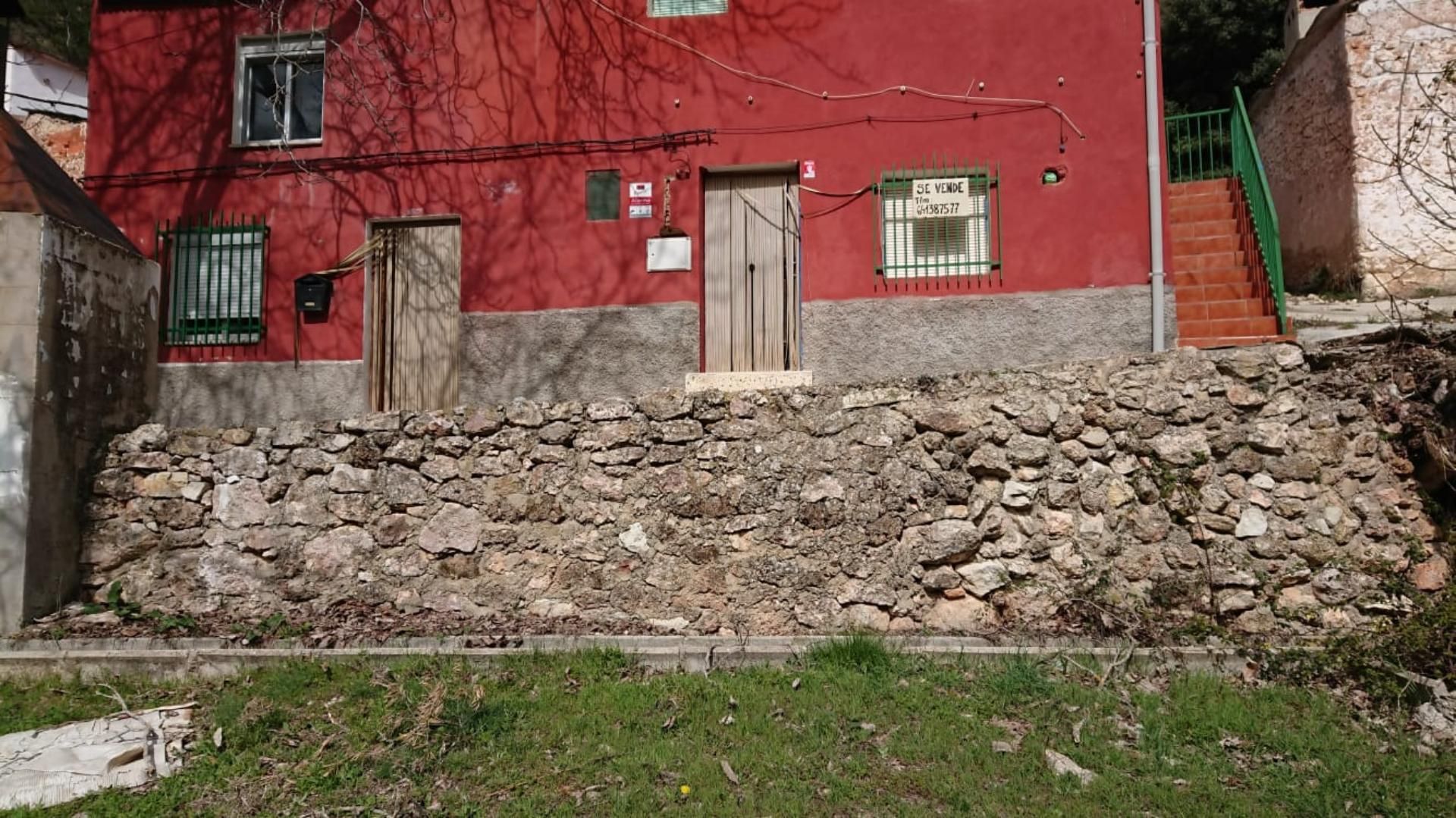 Exterior view of Single-family semi-detached for sale in Paterna del Madera  with Storage room, Furnished and Washing machine