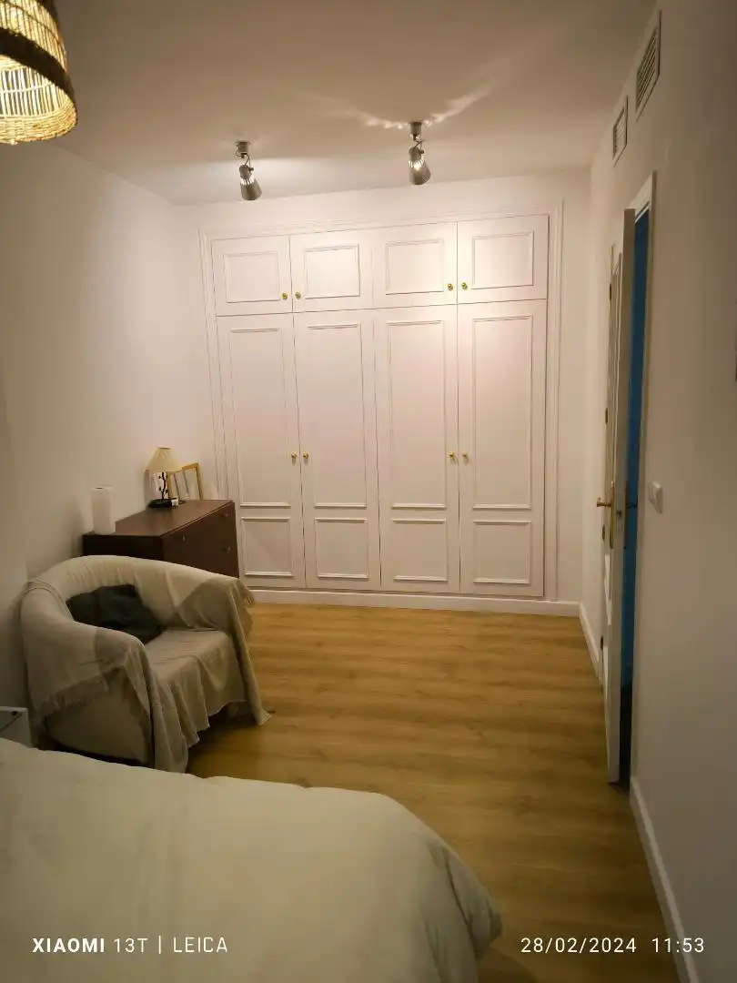 Schlafzimmer von Wohnung zur Miete in Huétor Vega mit Klimaanlage, Heizung und Parkett