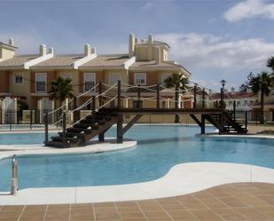 Swimming pool of Single-family semi-detached for sale in Vélez-Málaga  with Air Conditioner, Terrace and Swimming Pool