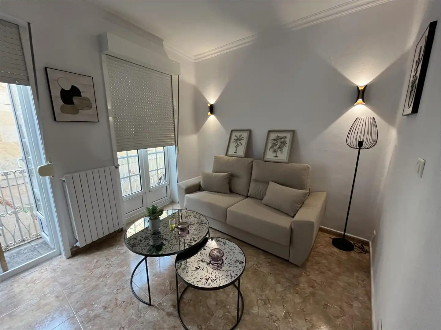 Sala de estar de Casa adosada de alquiler en Pontevedra Capital  con Amueblado, Lavadora y Microondas