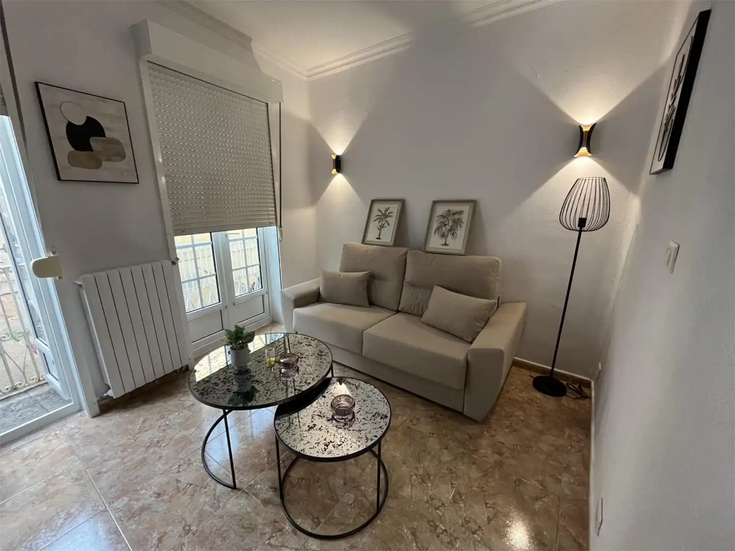 Sala de estar de Casa adosada de alquiler en Pontevedra Capital  con Amueblado, Lavadora y Microondas