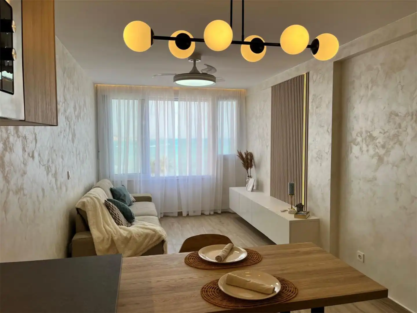 Wohnzimmer von Wohnung zum Verkauf in Torrevieja mit Möbliert