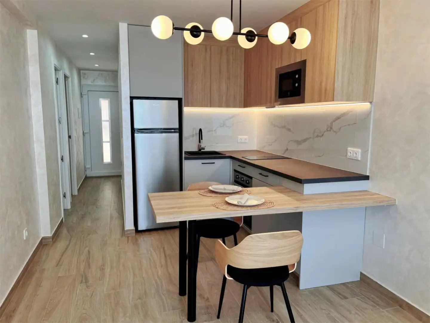 Küche von Wohnung zum Verkauf in Torrevieja mit Möbliert