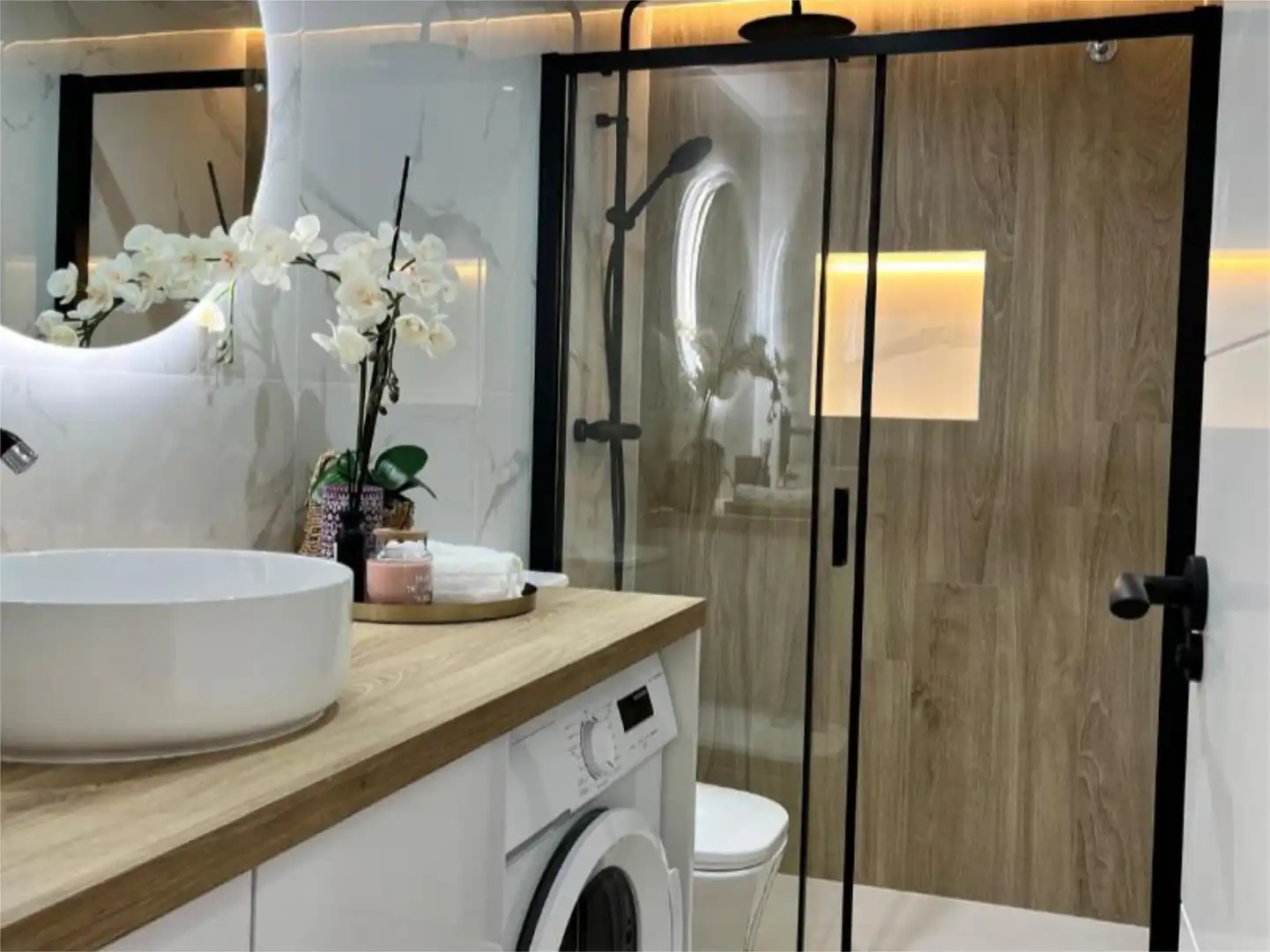 Badezimmer von Wohnung zum Verkauf in Torrevieja mit Möbliert