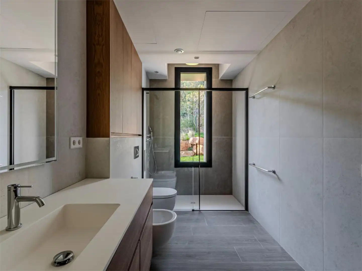 Bathroom of Flat for sale in Castell d'Aro, Platja d'Aro i s'Agaró  with Air Conditioner, Heating and Private garden