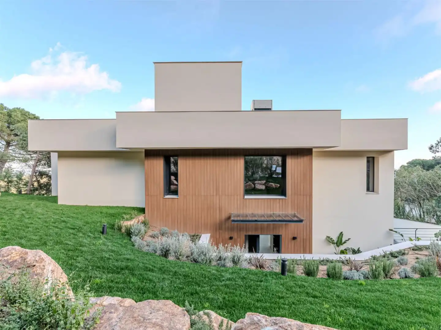 Exterior view of Flat for sale in Castell d'Aro, Platja d'Aro i s'Agaró  with Air Conditioner, Heating and Private garden