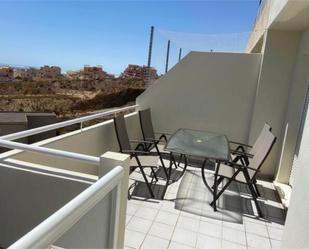 Terrace of Flat for sale in Roquetas de Mar  with Terrace, Swimming Pool and Furnished