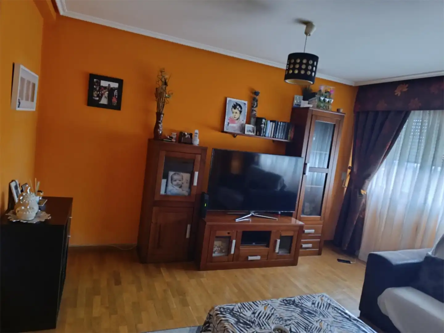 Flat for sale in Rúa Obispo Argaya Goicoechea, 90, A Gándara Living room of Flat for sale in Narón with Heating, Parquet flooring and Storage room