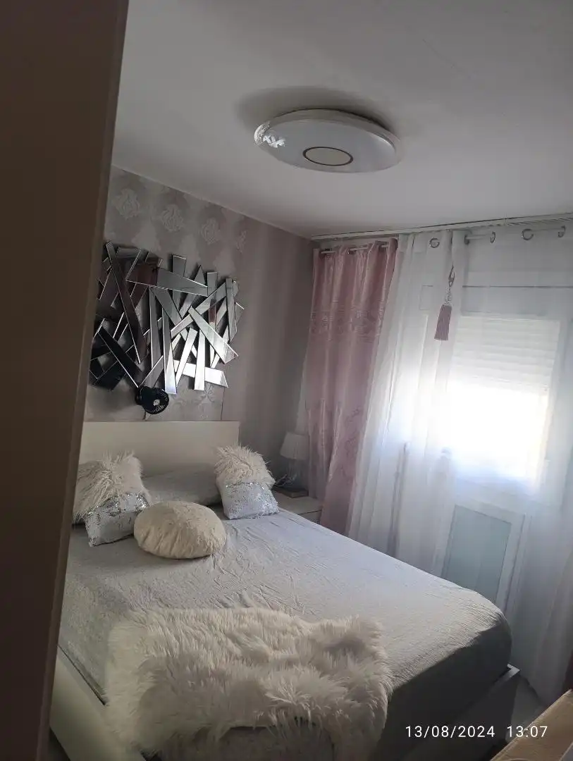 Flat for sale in Carrer Santa Joana Lestonnac, 13, Sant Roc Bedroom of Flat for sale in Badalona with Air Conditioner