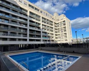 Swimming pool of Flat for sale in  Zaragoza Capital  with Air Conditioner, Terrace and Swimming Pool