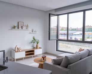 Living room of Flat to rent in  Madrid Capital  with Air Conditioner and Terrace