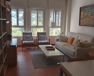 Living room of Flat for sale in Dénia  with Air Conditioner, Terrace and Swimming Pool