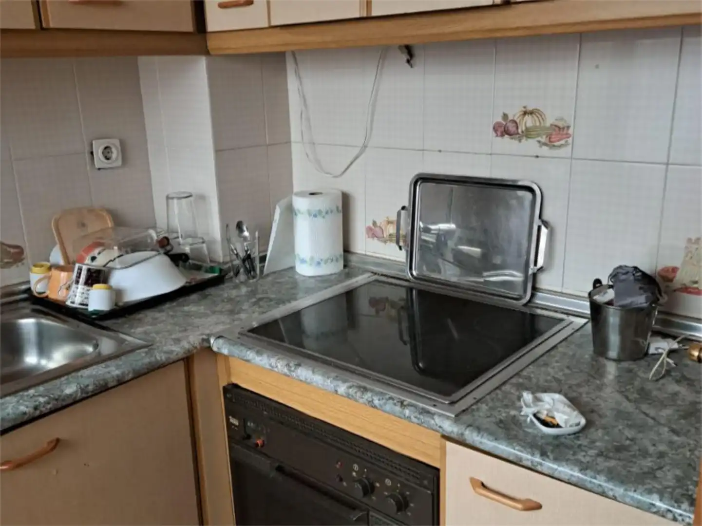 Cocina de Piso de alquiler en Albacete con Calefacción, Amueblado y Videoportero