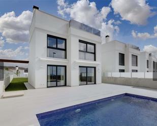 Vista exterior de Casa o xalet en venda en Mutxamel amb Aire condicionat i Terrassa