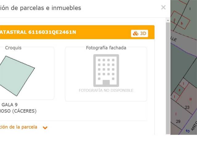 Terreno urbanizable en Venta en Calle Antonio Gala, 9 en Montehermoso