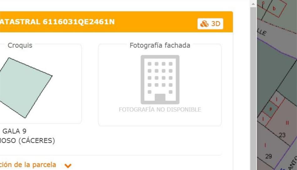 Constructible Land for sale in Calle Antonio Gala, 9, Montehermoso, Cáceres - image 1 Photo 1 of Constructible Land for sale in Calle Antonio Gala, 9, Montehermoso, Cáceres