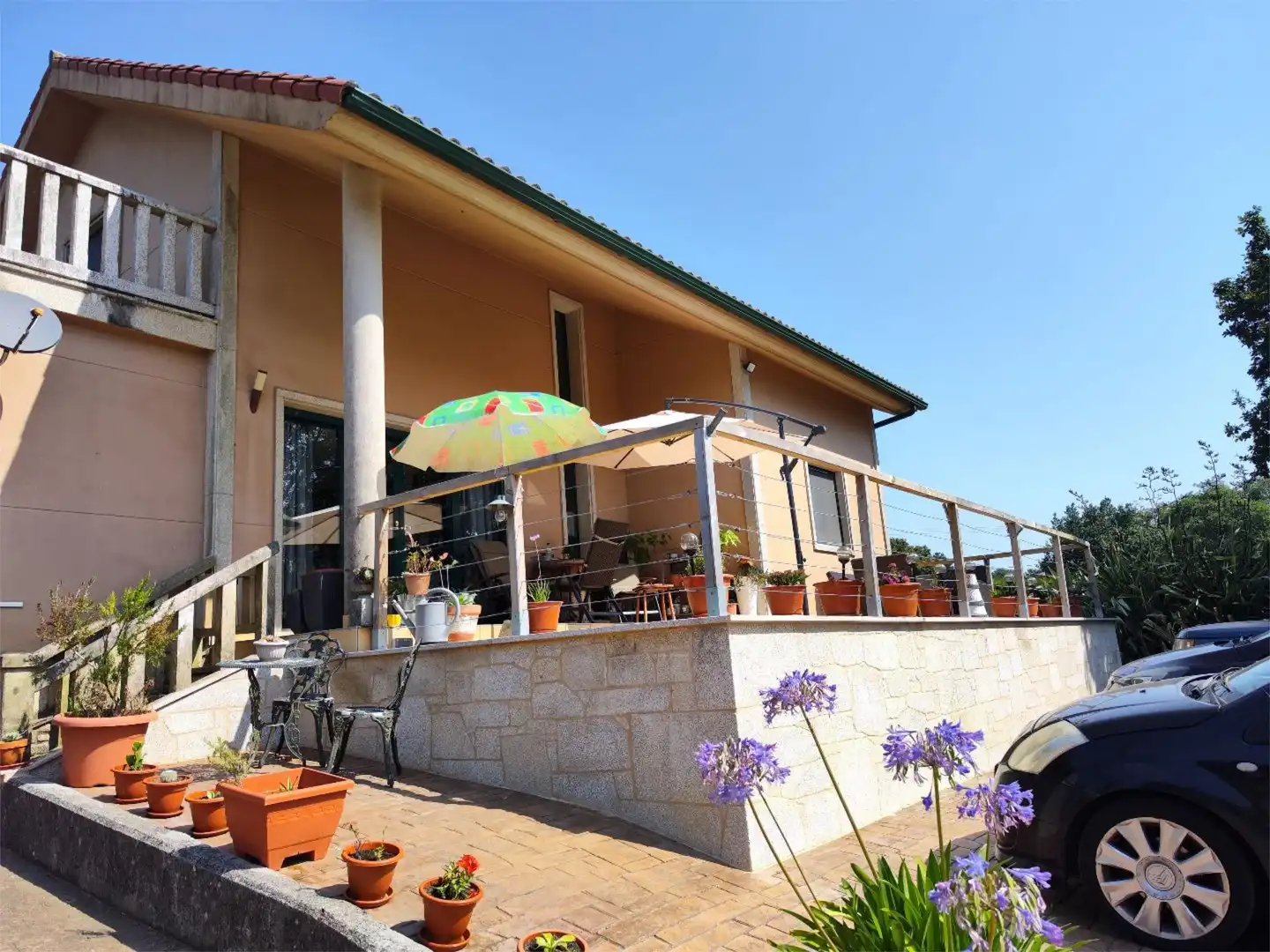 Casa o xalet en venda a Combarro, 1, Santa Comba Terrassa de Casa o xalet en venda en Santa Comba amb Aire condicionat, Calefacció i Jardí privat