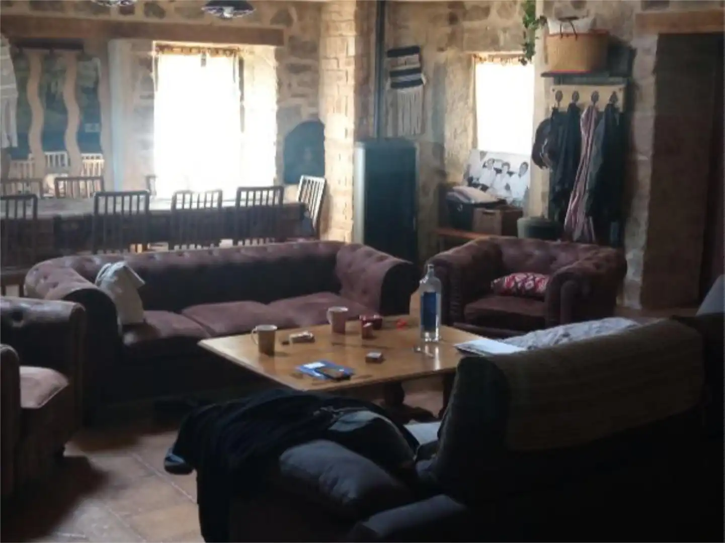 Sala d'estar de Finca rústica en venda en Pantón amb Calefacció, Jardí privat i Terrassa