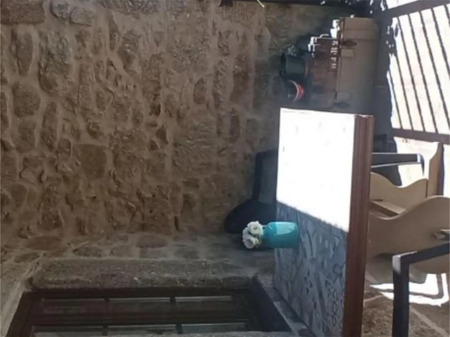 Terrassa de Finca rústica en venda en Pantón amb Calefacció, Jardí privat i Terrassa