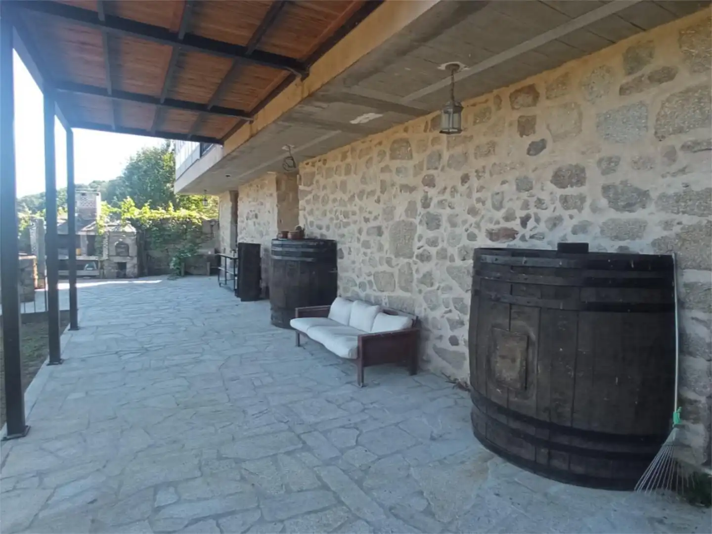 Terrassa de Finca rústica en venda en Pantón amb Calefacció, Jardí privat i Terrassa