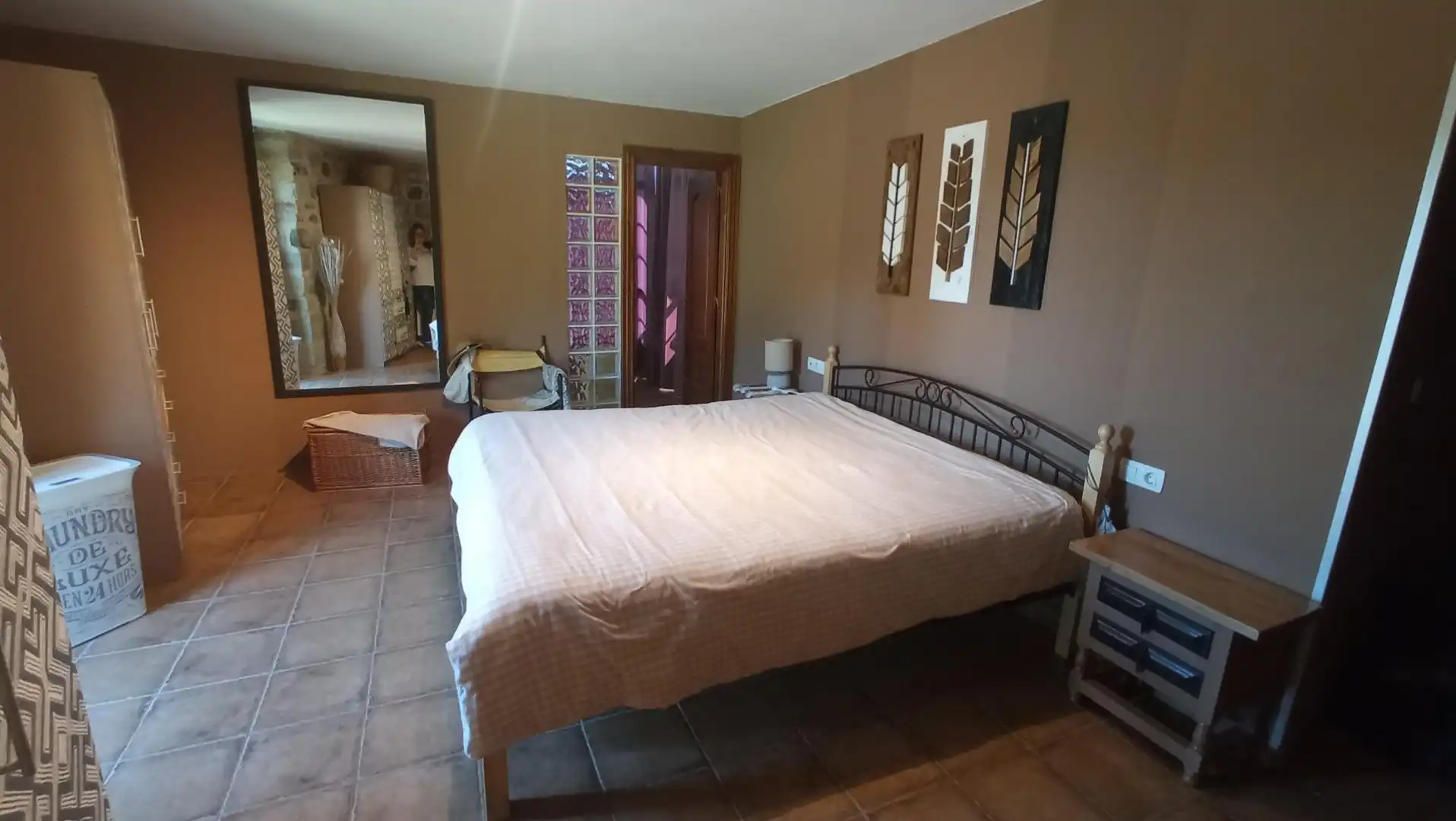 Dormitori de Finca rústica en venda en Pantón amb Calefacció, Jardí privat i Terrassa