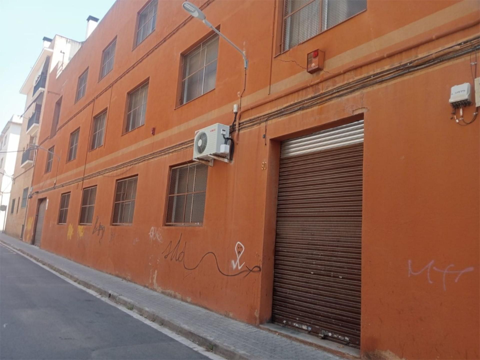 Exterior view of Industrial buildings for sale in Mataró